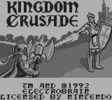 Image n° 1 - screenshots  : Kingdom Crusade